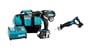 Makita LXT1 18-Volt Lithium-Ion Cordless Hammer Driver-Drill and Reciprocating Saw Kit
