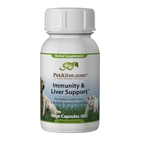 PetAlive Immunity and Liver Support for Protection Against Disease (60 Caps)