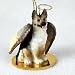 GERMAN SHEPHERD DOG Black n Tan Angel TINY FIGURINE DTA08A