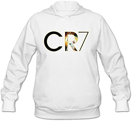 KATOA Women's Real MadridCristiano Ronaldo Number 7 Hooded Sweatshirt Hoodie