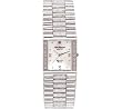 Men's Jules Jurgensen 16-Diamond Mother-of-Pearl Watch - Silvertone