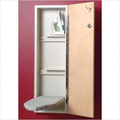 Iron-A-Way NE421AU NE-342 Non-Electric Ironing Center, Birch