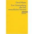 Eine Untersuchung �ber den menschlichen Verstand