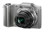 Olympus Traveller SZ-14 14MP Point and Shoot Digital Camera with 24x Optical Zoom (Silver)