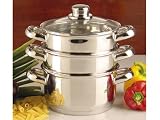 Bucking 15136 Steamer Set 3Pce S/S 18cm  from Bucking