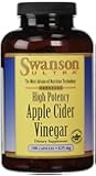 High Potency Apple Cider Vinegar 625 mg 180 Caps by Swanson Ultra