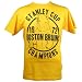 Boston Bruins Big Bruin Mens Yellow T-Shirt