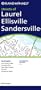 Rand McNally Streets of Laurel/ Ellisville/ Sandersville, Mississippi