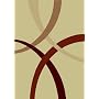 Contemporary Area Rug, Home Dynamix Pinnacle 5'x8' Ivory.