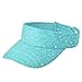 Cap911 Women's Sparkle Visor Hat - Many Colors
