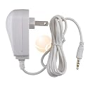 White Travel Charger with IC Chip for Apple iPod Gen2 Shuffle