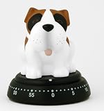 Review Bengt Ek  / BENGT EK Dog timer white dog with brown patches White
