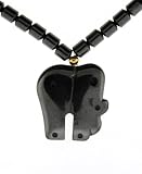 Hematite Necklace 16-18 Inches in Length - Elephant