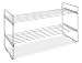 Whitmor 6175-861 Stackable Closet Shelves, Chrome