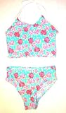 Girls 2-piece Swimwear Tankini Aqua /Roses