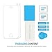(2 Pack) iPhone SE Screen Protector, [0.2mm] Ultra Thin Premium Tempered Glass Screen Protector for iPhone 5s / iPhone SE / iPhone 5- Anti-glare,Anti-Fingerprint,Anti-scratch/ Shatterproof