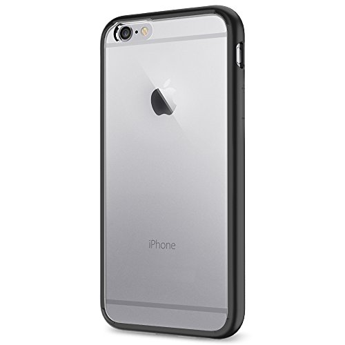 Spigen Ultra Hybrid iPhone 6 Case with Air Cushion Technology and Hybrid Drop Protection for iPhone 6S / iPhone 6 - Black