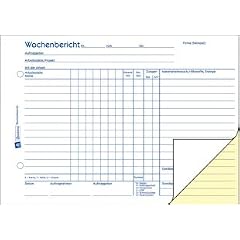 Wochenbericht A5 Zweckform 2x50Bl