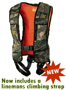 Hunter Safety System Reversible Safety Harnesses, Mossy Oak, Large/X-Large
