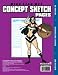 Blue Line Concept Sketch Pages 25 Count Pack