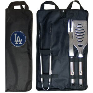 Los Angeles Dodgers Grill BBQ Set w/Bag