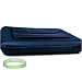 Apple Ipad Tablet ( 3G , wifi , WiFi + 3G ) Carrying Case Hard Cube Case with Attached Pocket for ipad Accessories ** BLUE ** + Vangoddy Live * Laugh * Love Wrist band