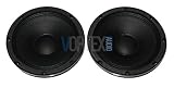 Pair Of Brand New Beyma 8Mi100 8" 8 Ohm 1000 Watt Mi100 Series Pro Midrange Speakers With Edgewound Aluminium Voice Coil (613815563877)