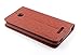 NageBee(TM) - HTC Desire 510 Case - Wallet Flip Case Pouch Cover Fold Stand case Premium Leather Wallet Flip Case (Fold Wallet Brown)