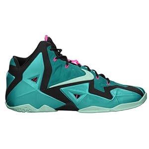 Nike Lebron XI Men's Shoes Sport Turquoise/Black/Medium Mint 616175-330 (SIZE: 8)