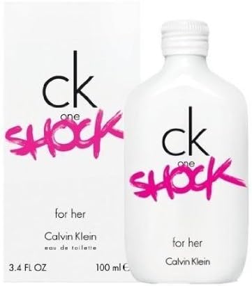 C K One Shock for Her Eau De Toilette 100 ml 3.4 Oz