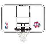 Detroit Pistons NBA Backboard and Rim Combo