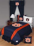 NCAA Auburn Tigers - 5pc BEDDING SET - Full/Double Size