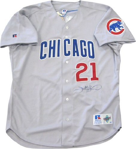 Sammy Sosa Autographed/Hand Signed Chicago Cubs Jersey