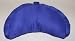 Blue Crescent Zafu Meditation Cushion filled with Organic Kapok.