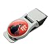 Read Banned Books Witch and Monkey Satin Chrome Plated Metal Money Clip