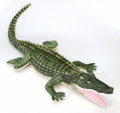 Plush Green Alligator 72