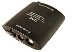 Digital to Analog Audio Converter with USB and Headphone Amplifier