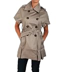 Love Spray Belted Jacket Dress in Beige