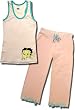 Betty Boop "My Precious Pudgy" 2 piece Sleeveless, Capri pajama set for Juniors