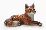 FOX RED Lying Down NEW Tiny Porcelain NORTHERN ROSE R031
