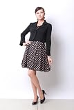 Formal button bolero jacket