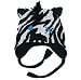 Generic Ladies Zebra Laplander Knit Cap