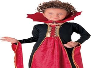 Children Costumes Girls Gothic Vampire Dress Kids Halloween Costume