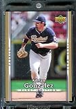 2007 Upper Deck First Edition Baseball Card #268 Adrian Gonzalez San Diego Padres - Mint Condition - In Protective Display Case !