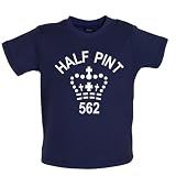 from Dressdown Half pint - Baby / Toddler T-Shirt - Navy - 18-24 Months