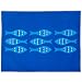 Wabisabi Green Blue Fish Modern Eco Placemats