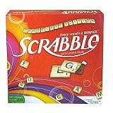 Chocolate Edition Hasbro Mini Scrabble Classic Popular Board Game Gift Pack