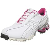 IMAGE OF ASICS Women's Lady GEL-Ace Golf Shoe,White/Hot Pink,11.5 M
