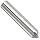 Melin Tool CCMG Solid Carbide Square Nose End Mill, General Purpose, AlTiN Coated, Single Cut, 4 Flutes, Center Cutting