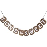 1 X Wedding Western Party Decoration Bunting Garland Banner LOVE IS SWEET